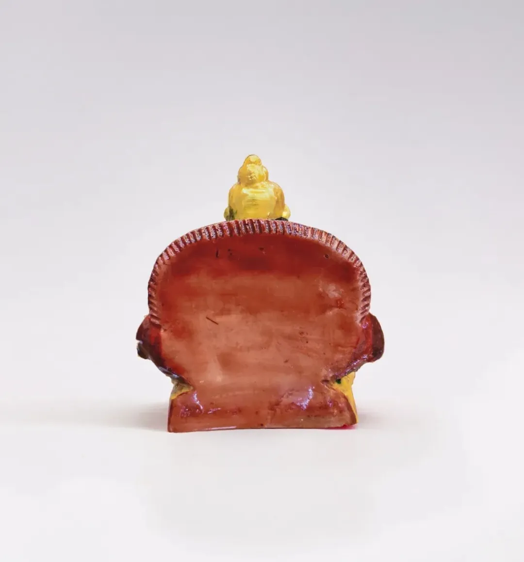 Small Lord Kubera Resin Idol | Handcrafted Kuber Ji Statue for Home Temple
