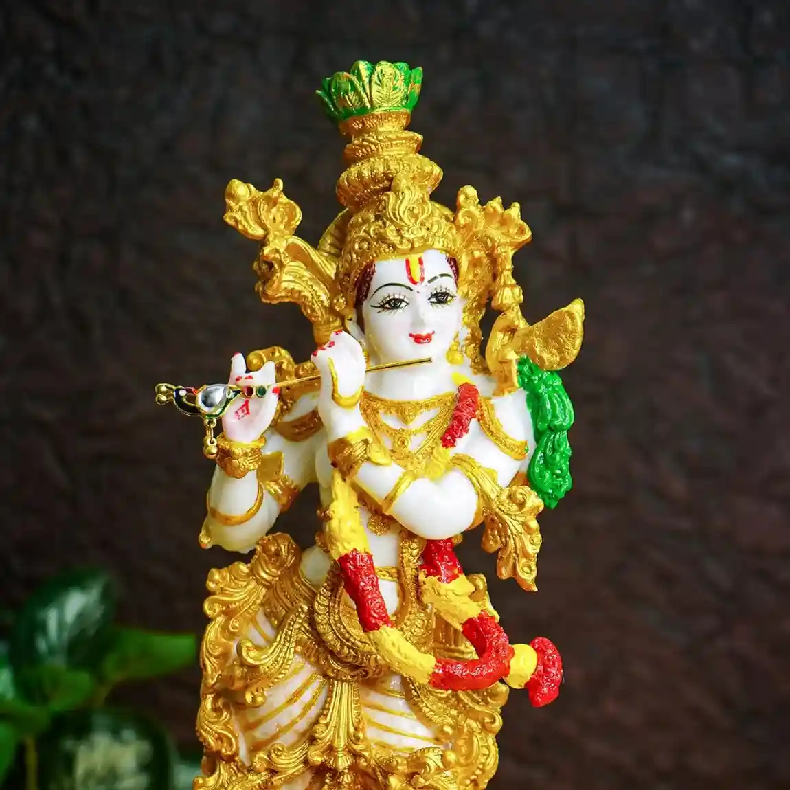 Shree Krishna Murti for Home Temple, Puja Room & Spiritual Décor