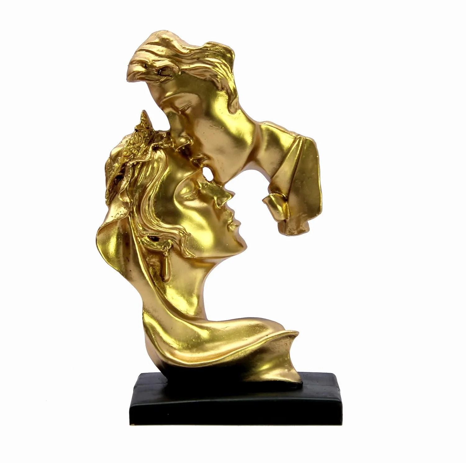 Romantic Moon Couple Showpiece – Elegant Love Statue for Home Décor, Living Room, Bedroom & Anniversary Gift