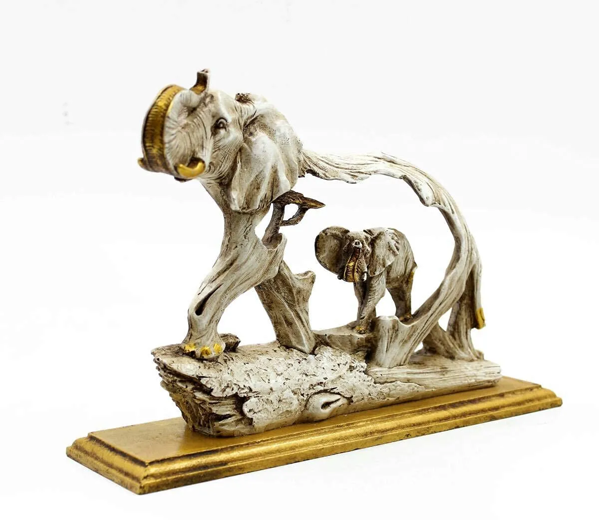 Elephant in Elephant Resin Showpiece | D...