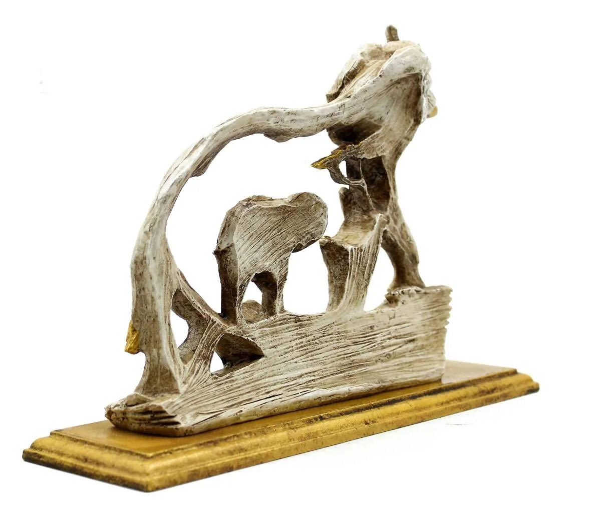 Elephant in Elephant Resin Showpiece | Decorative Elephant Family Statue for Home & Office Décor