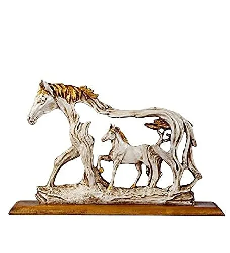Horse in Horse Resin Showpiece | Decorat...