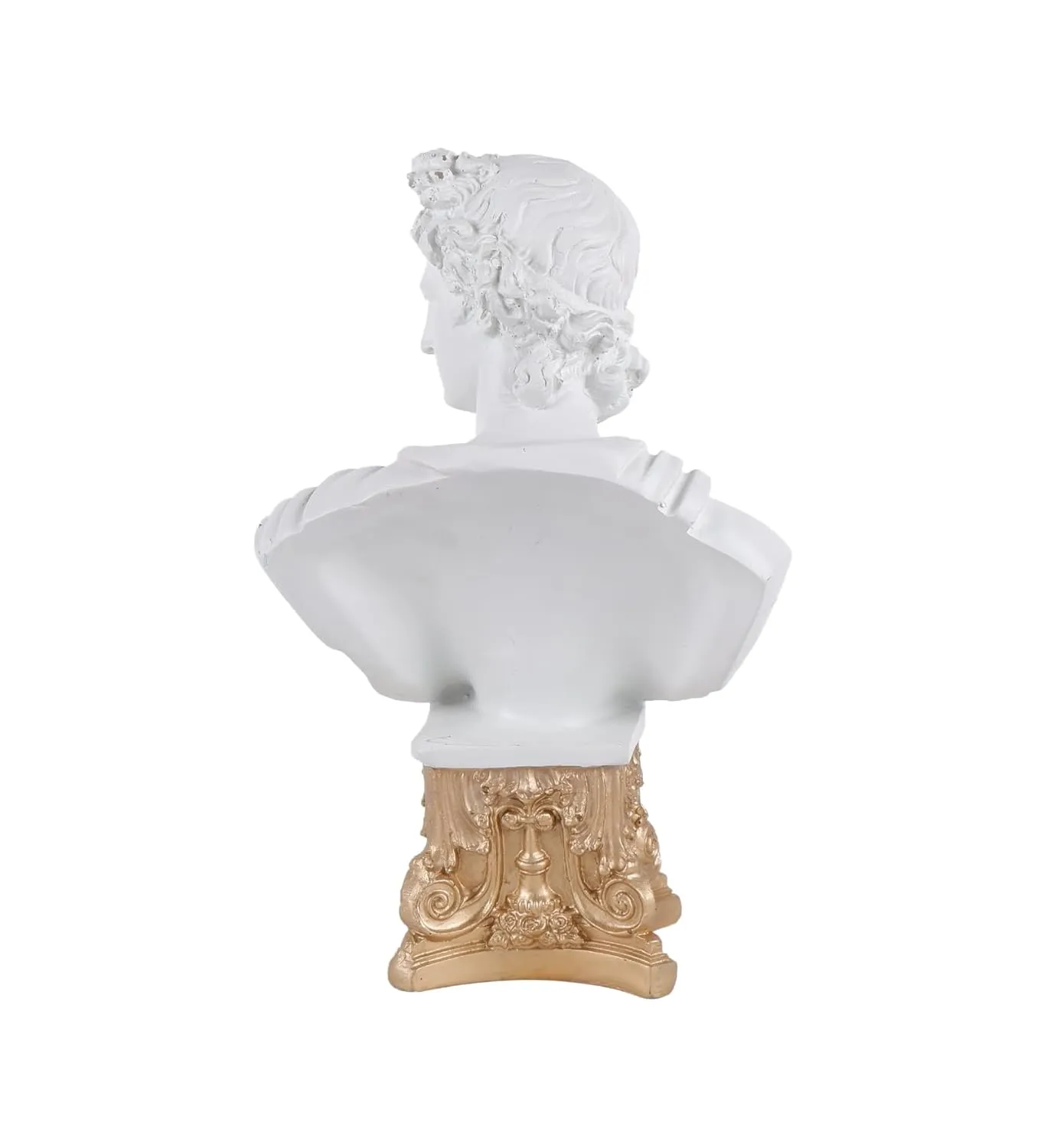 Roman Lady Resin Statue | Elegant Classical Lady Showpiece for Home & Office Décorman Lady