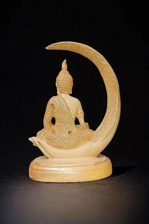 Moon Buddha Blue