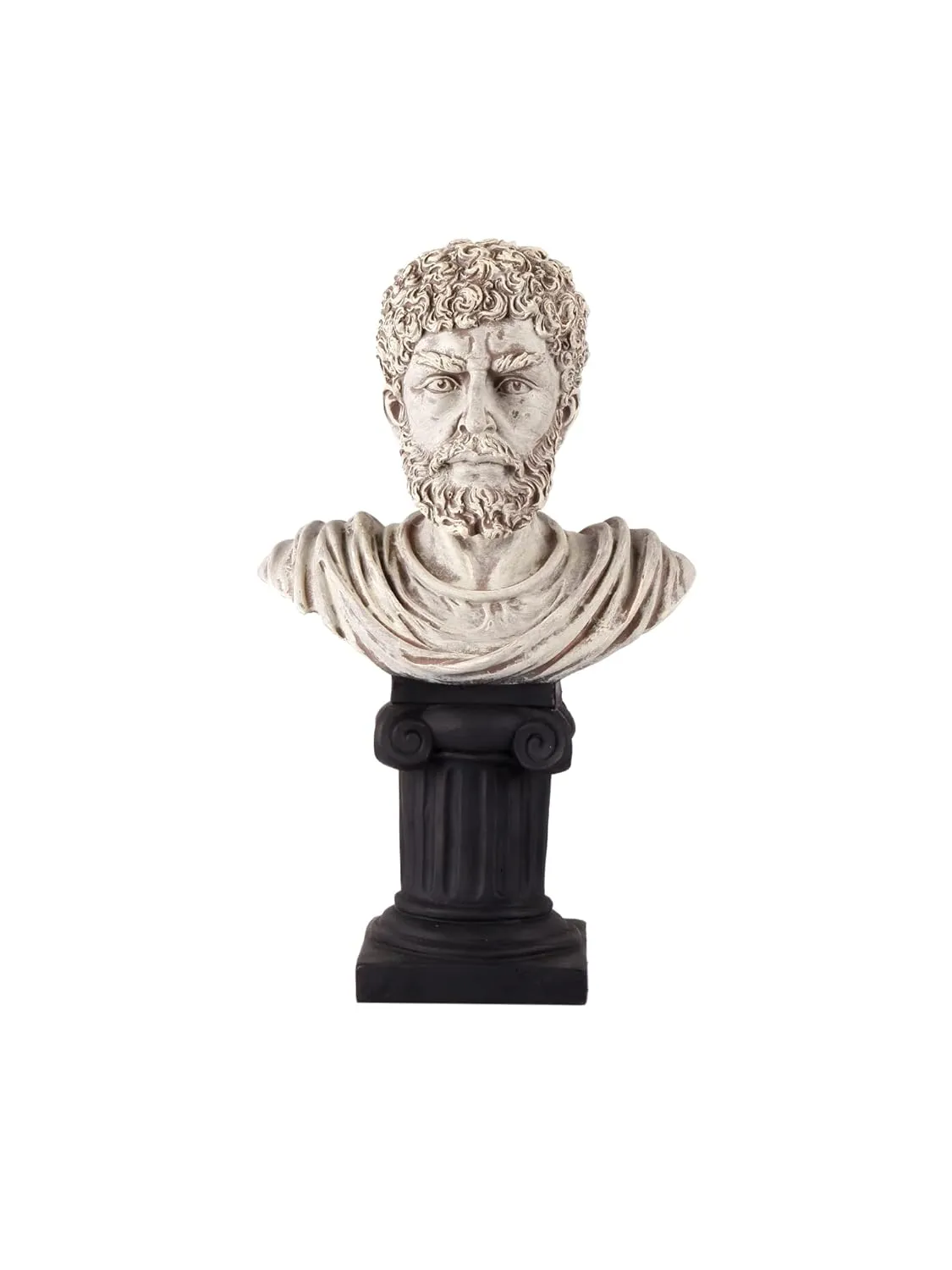 Roman Man Resin Statue | Elegant Classical Lady Showpiece for Home & Office Décorman