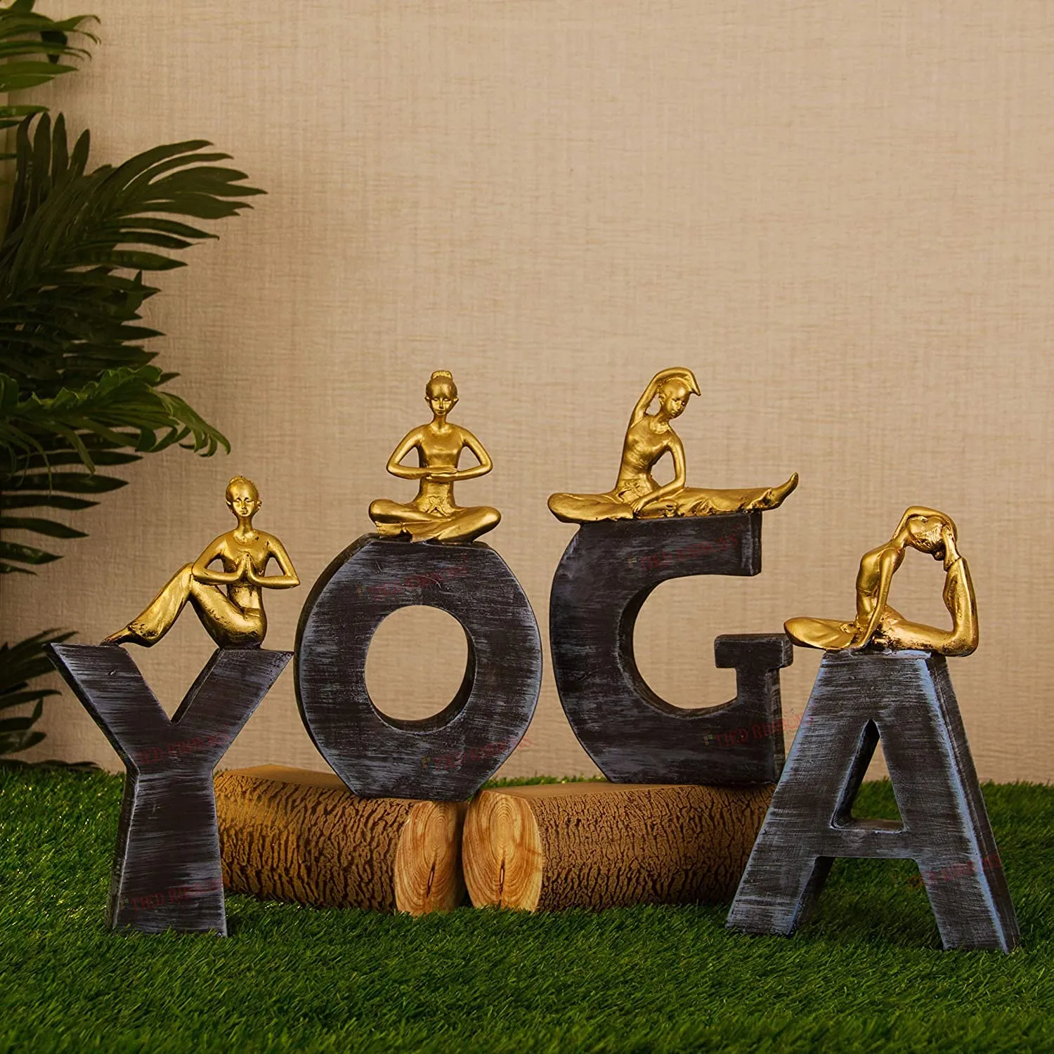Premium Yoga Written Set Showpiece – Ins...