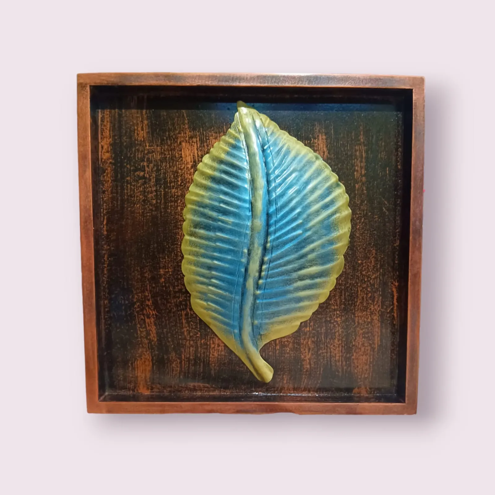 MDF Leaf Design Wall Décor – Premium Wooden Leaf Art Panel for Home, Office & Living Room Decoration