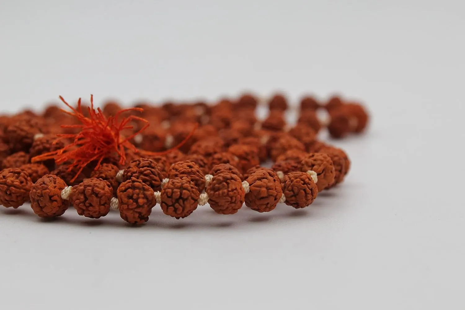 Original 5 Mukhi Rudraksha Mala (Small Beads) | Natural Rudraksha Prayer Mala for Meditation, Japa, Yoga & Daily Wear