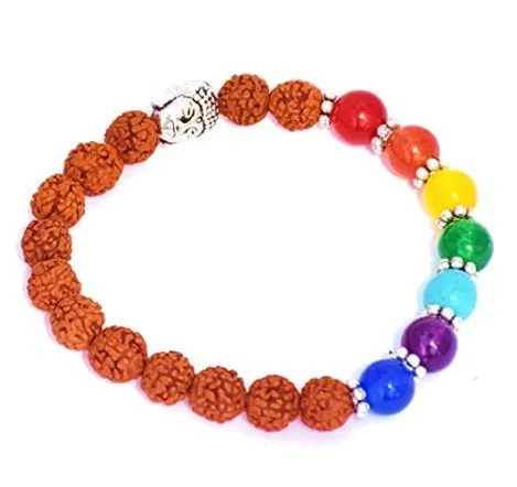 7 Chakra Healing Crystal Beaded Bracelet...