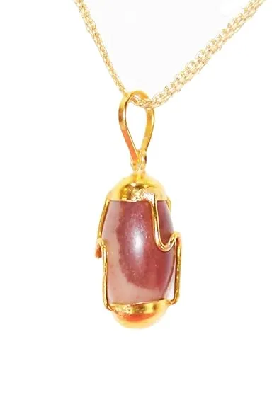Natural Narmadeshwar Shivling Stone Pend...