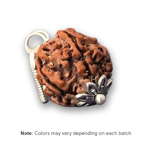 Natural Rudraksha Cap Pendant for Men & Women