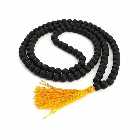 Premium Black Karungali Wooden Mala | Sp...