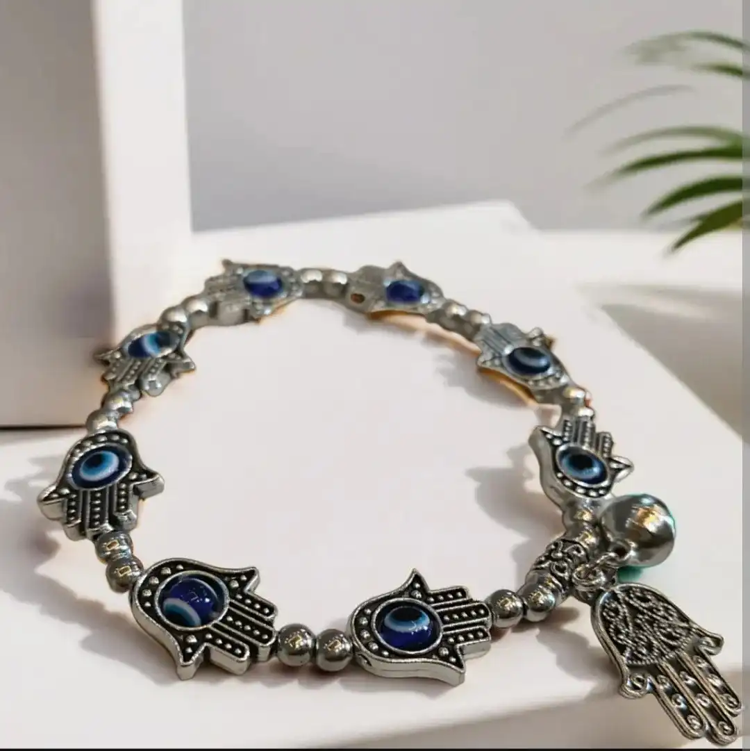 Premium Evil Eye Chain Bracelet – Adjustable Unisex