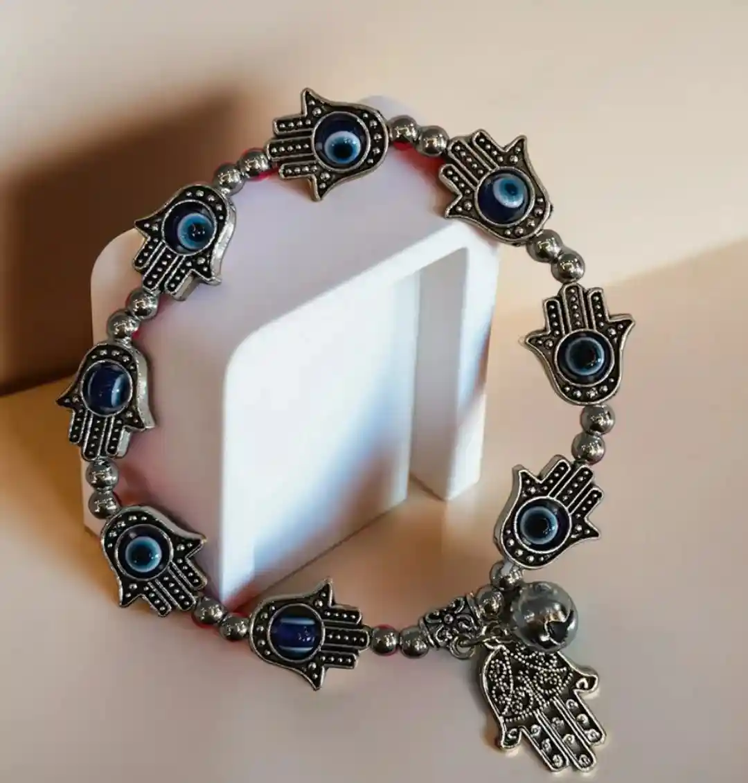 Premium Evil Eye Chain Bracelet – Adjustable Unisex