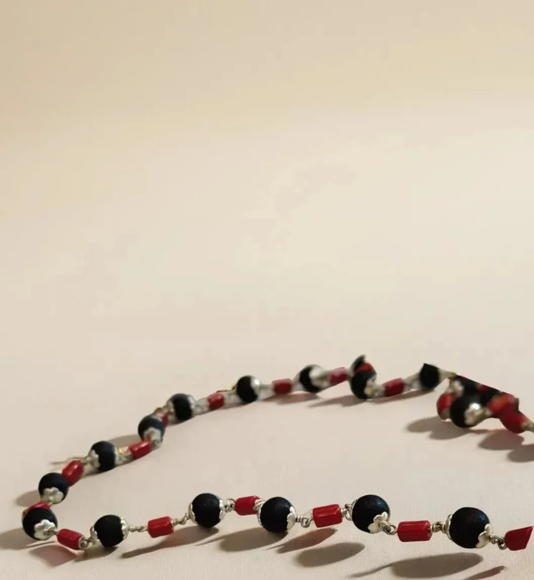 Original Karungali Mala | Natural Ebony Wood Japa Mala for Meditation, Prayer & Spiritual Healing