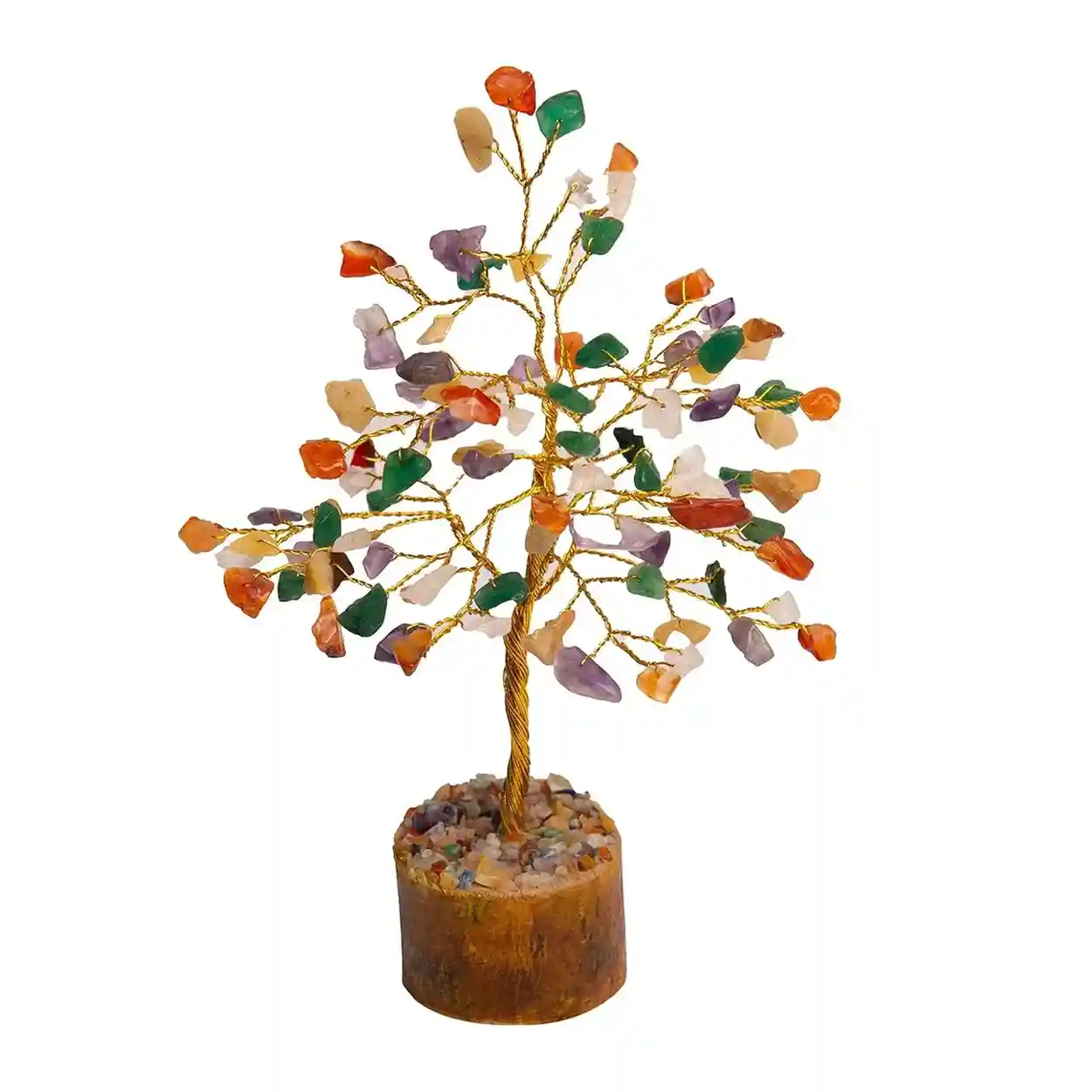 Natural Navratan Stone Tree | Spiritual...