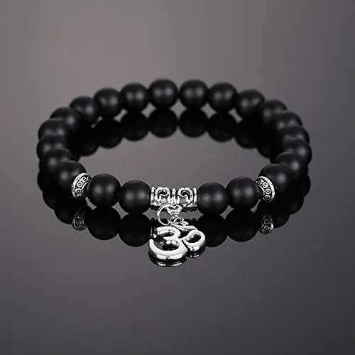 Karungali Black Beaded Bracelet | Traditional Wooden Wrist Band