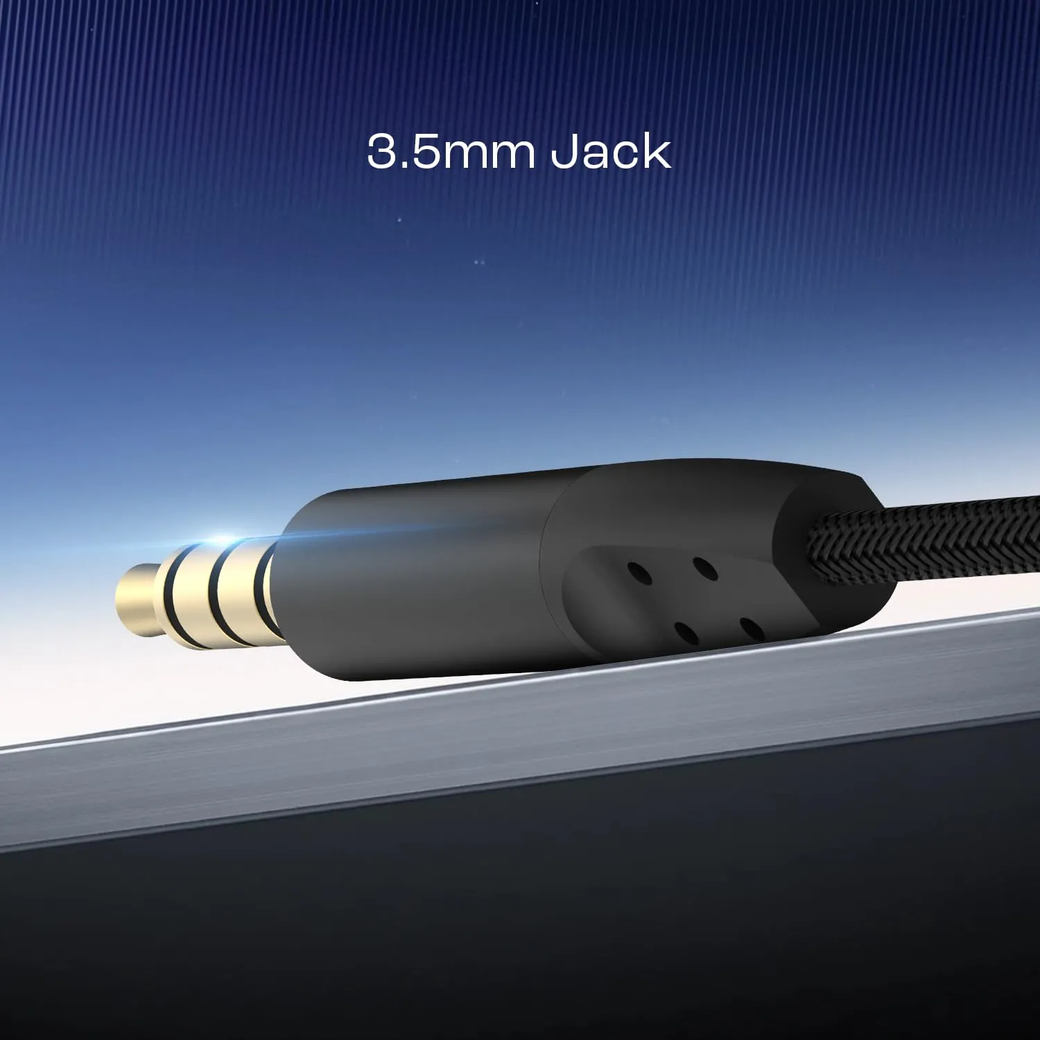boAt BassHeads 162 V2 Wired Earphones with Mic | 10mm Dynamic Drivers | 3.5mm Jack | Braided Cable | Bold Black | WinnXi