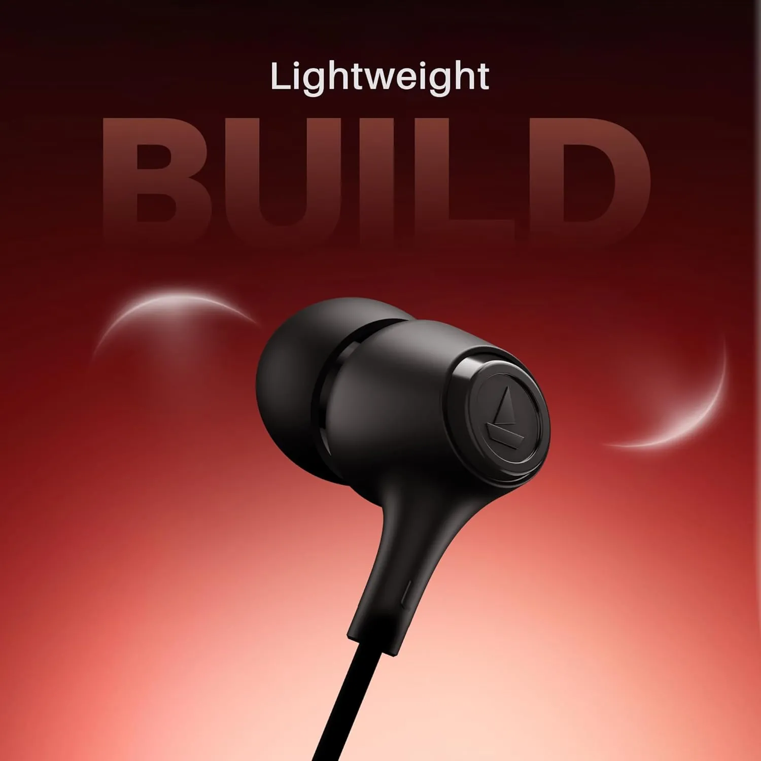 boAt BassHeads 95 Wired In-Ear Earphones with Mic | 10mm Dynamic Drivers | 3.5mm Jack | 120cm Cable | Active Black | WinnXi