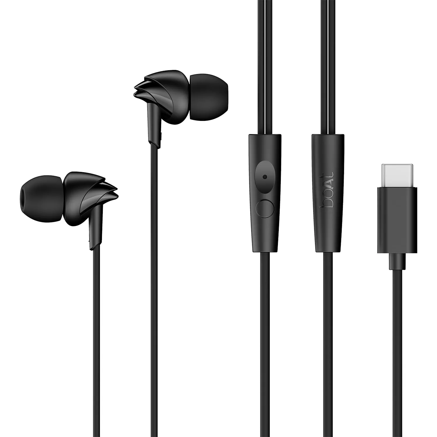 boAt Bassheads 300C Wired Earphones with...
