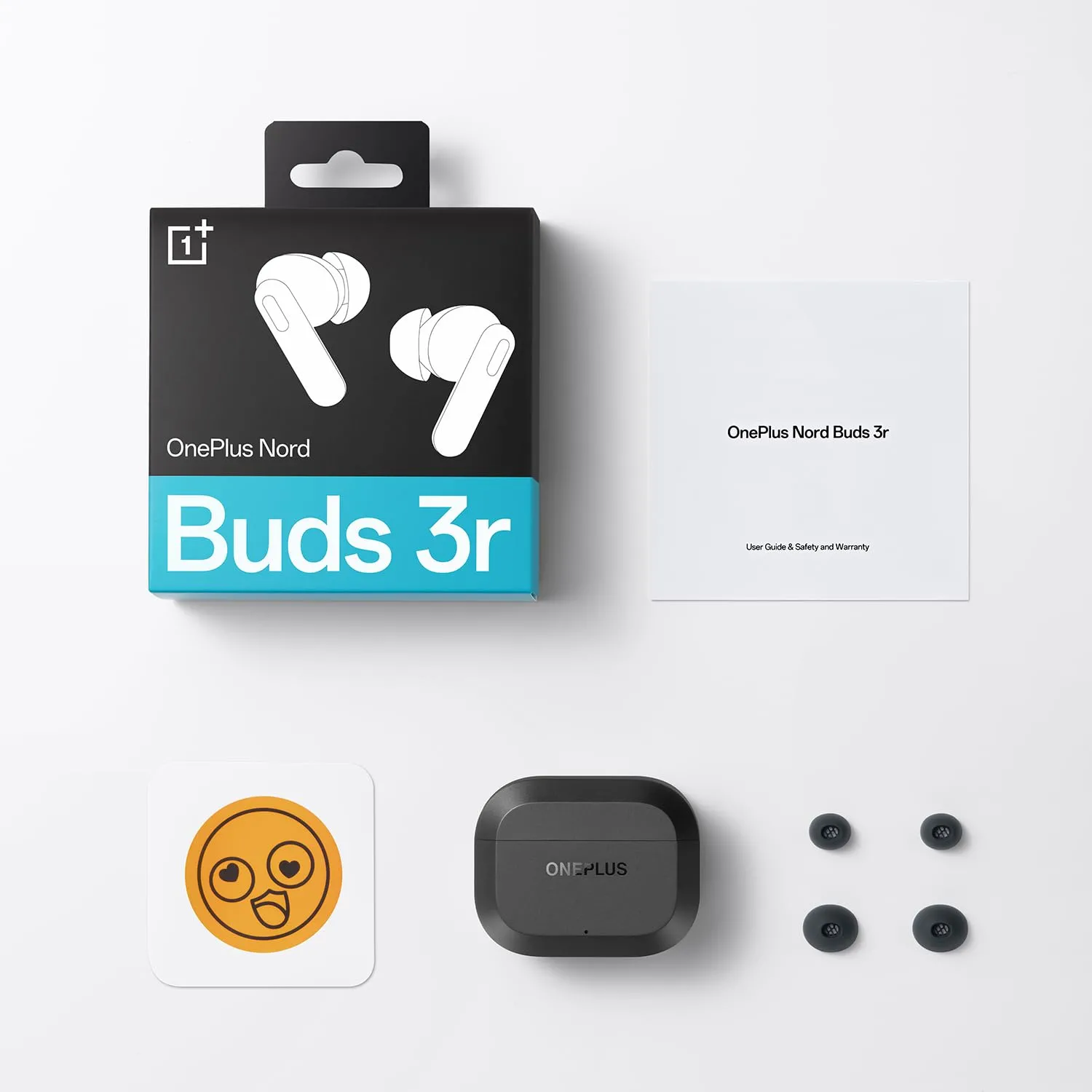 OnePlus Nord Buds 3r TWS Earbuds with 54H Playback, 12.4mm Titanium-Coated Drivers, 2-Mic AI Call Noise Cancellation, 3D Spatial Audio, Bluetooth 5.4, 47ms Low Latency, Dual Connection