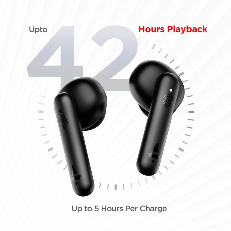 boAt Airdopes 148 Wireless Earbuds | 42H Playback | 8mm Drivers | ENx™ Technology