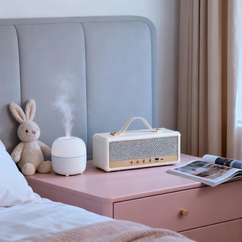 Stockwell Iii M30 Bluetooth Speaker, Portable Retro Design, 16w, Black/white, Built-in 1500mah Battery (white)