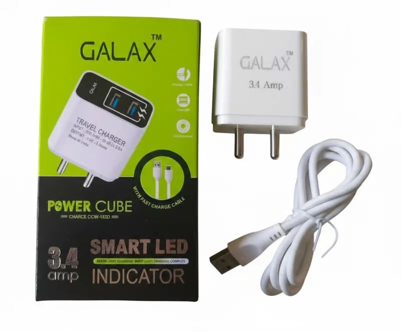 Galax Dual Usb Wall Charger (fast Chargi...
