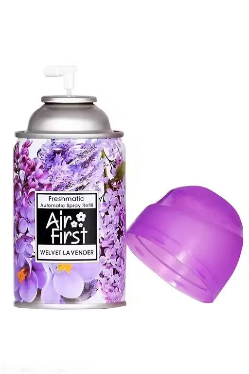 Air First Lavender, Exotic Aroma Automatic Spray Refill Combo (2 X 225 Ml)