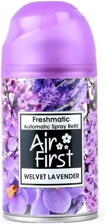 Air First Lavender, Exotic Aroma Automatic Spray Refill Combo (2 X 225 Ml)