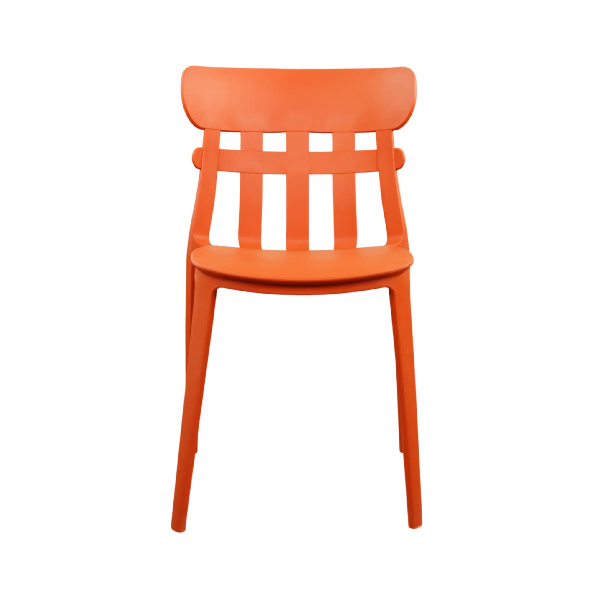 Ruby Cafe Chair for Cafeteria | Without Arm Chair | Accent Chair for Living Room, Home, Balcony, Bedroom, Cafe, Restaurant and Hotels | 3- Year Warranty | Set of 2 | Plastic