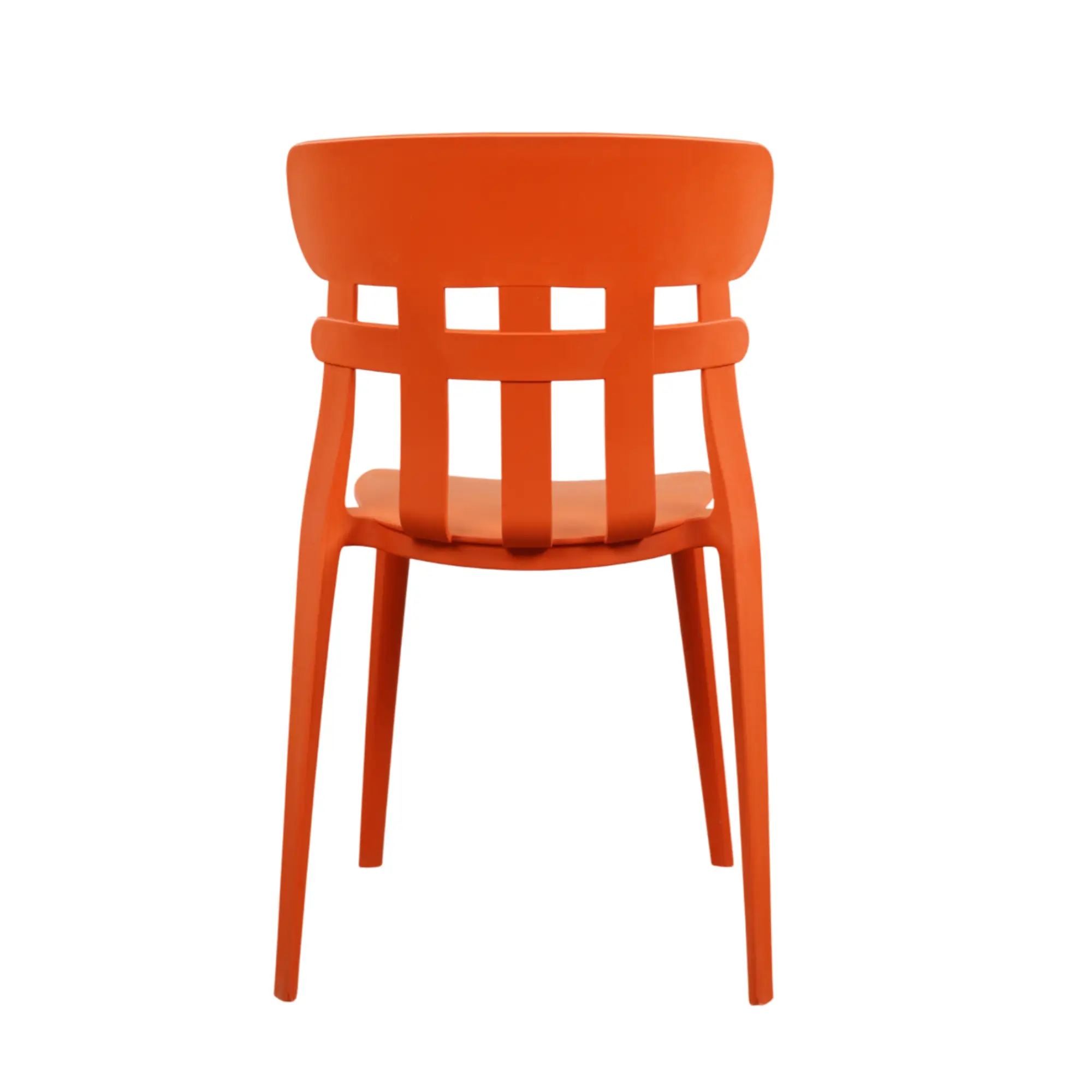 Ruby Cafe Chair for Cafeteria | Without Arm Chair | Accent Chair for Living Room, Home, Balcony, Bedroom, Cafe, Restaurant and Hotels | 3- Year Warranty | Set of 4 | Plastic
