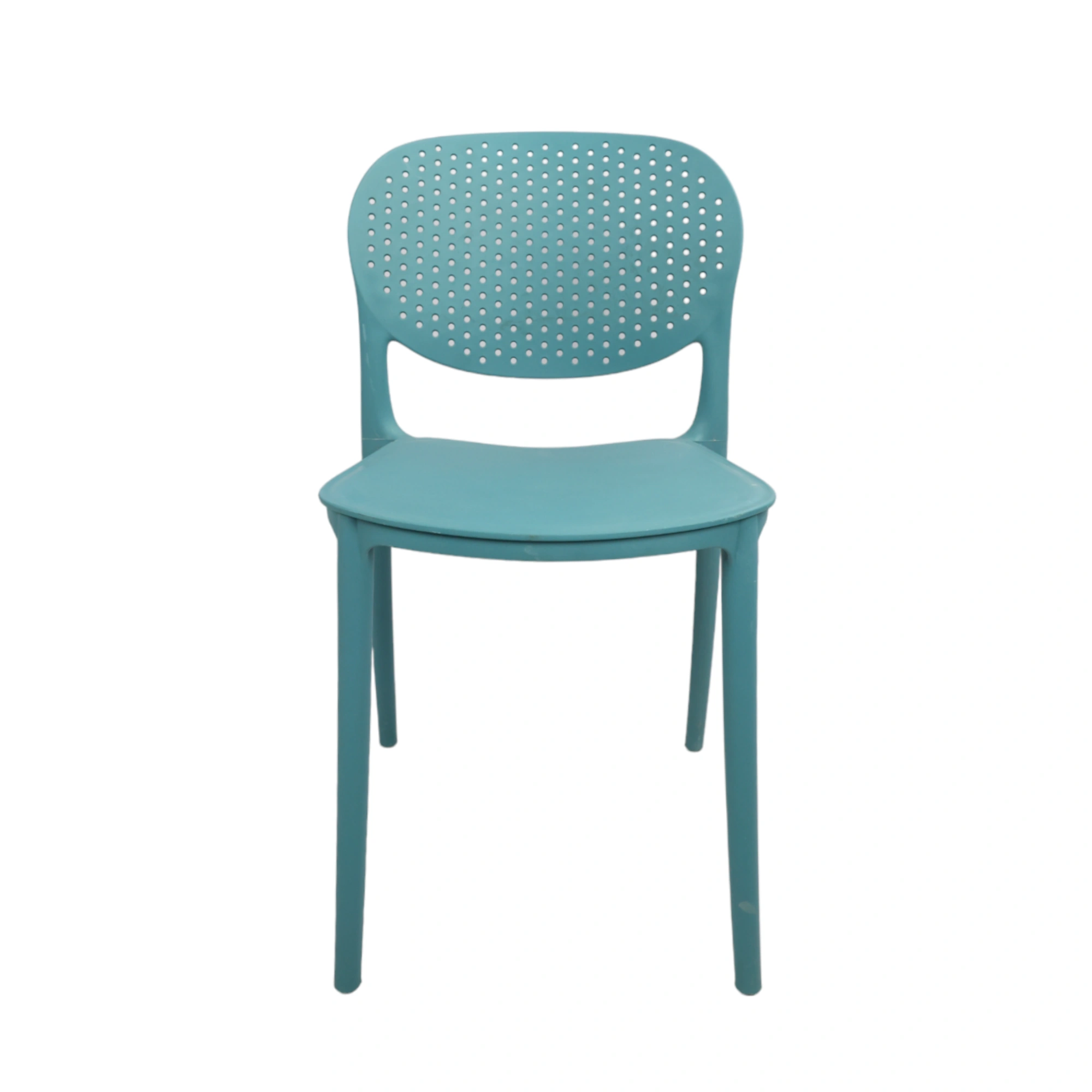 Pixel Stackable Armless Chair | Accent Chair for Living Room Home, Bedroom, Cafe and Hotels | 3- Year Warranty | Plastic |Set of 6