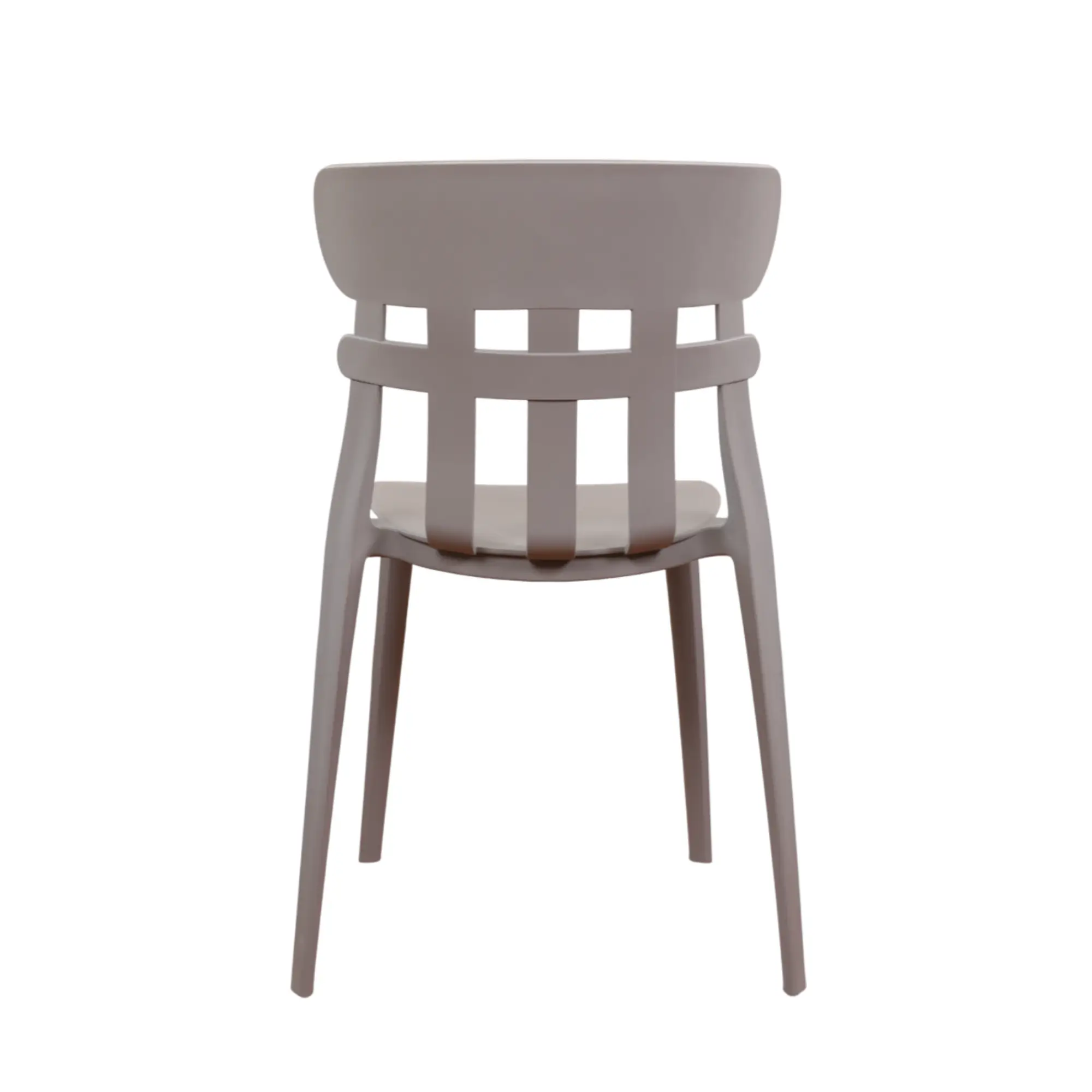 Ruby Cafe Chair for Cafeteria | Without Arm Chair | Accent Chair for Living Room, Home, Balcony, Bedroom, Cafe, Restaurant and Hotels | 3- Year Warranty | Set of 1 | Plastic