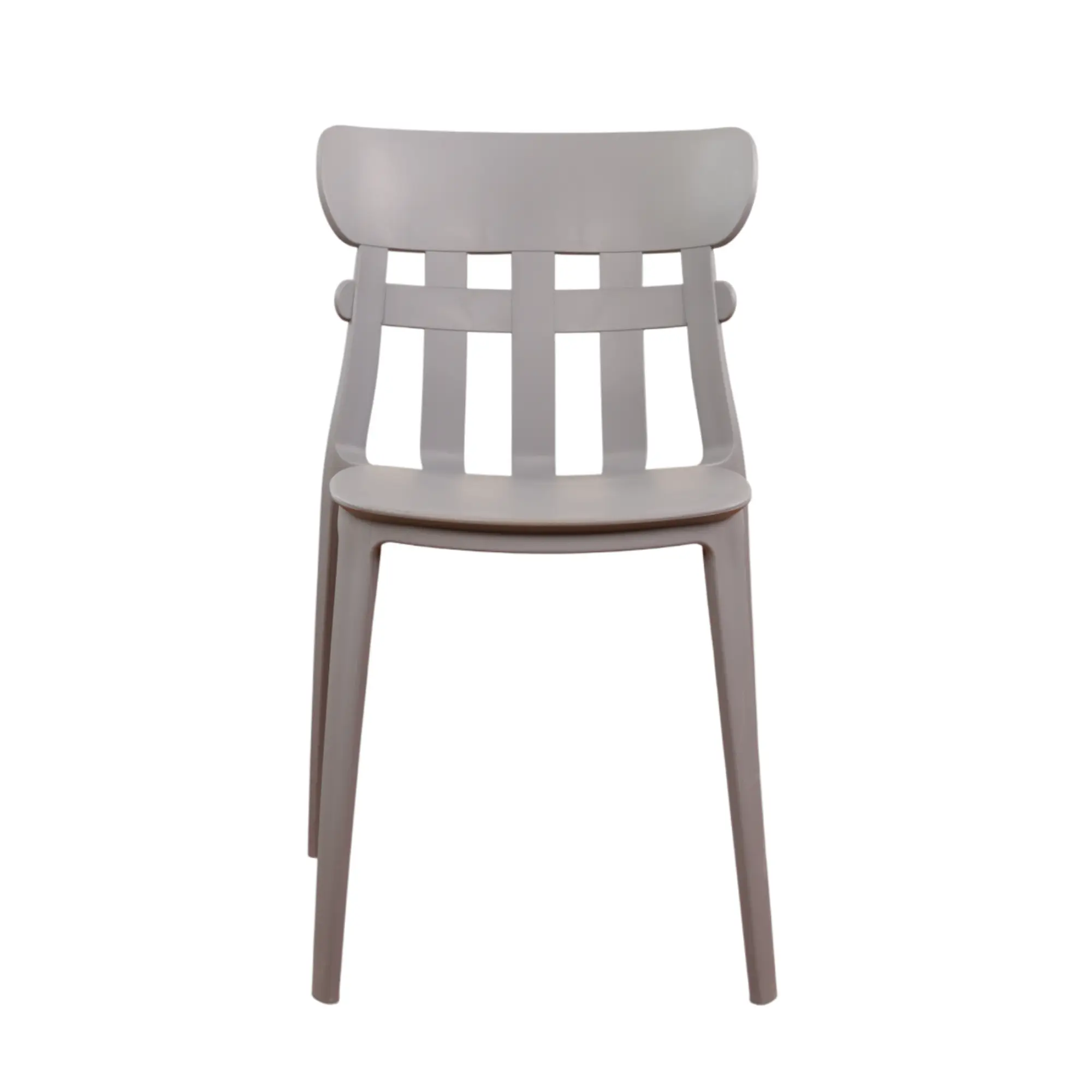 Ruby Cafe Chair for Cafeteria | Without Arm Chair | Accent Chair for Living Room, Home, Balcony, Bedroom, Cafe, Restaurant and Hotels | 3- Year Warranty | Set of 6 | Plastic