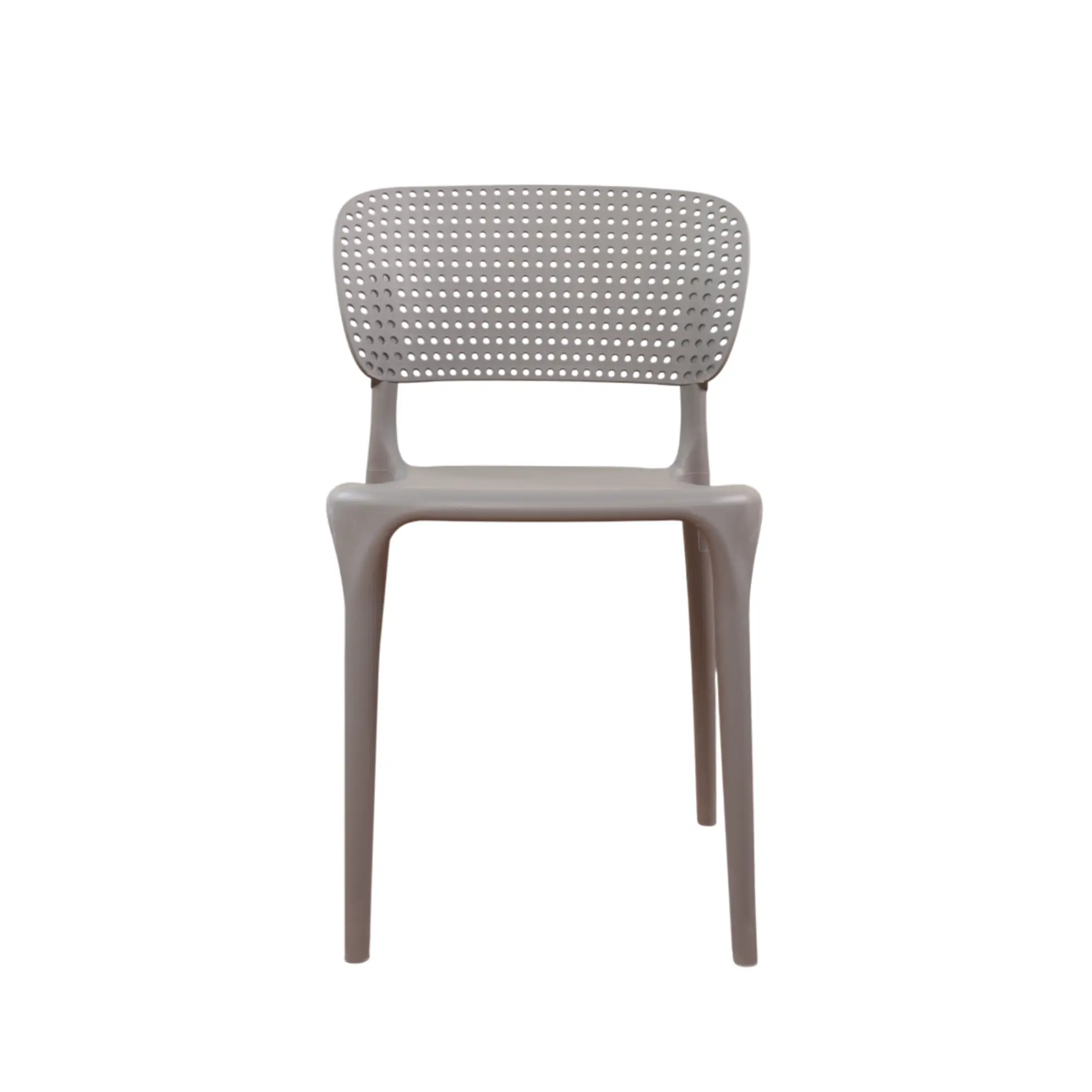 Casper Cafe Chair for Cafeteria | Armless Chair | Accent Chair for Living Room, Home, Balcony, Bedroom, Cafe, Restaurant and Hotels | 3- Year Warranty | Set of 4 | Plastic
