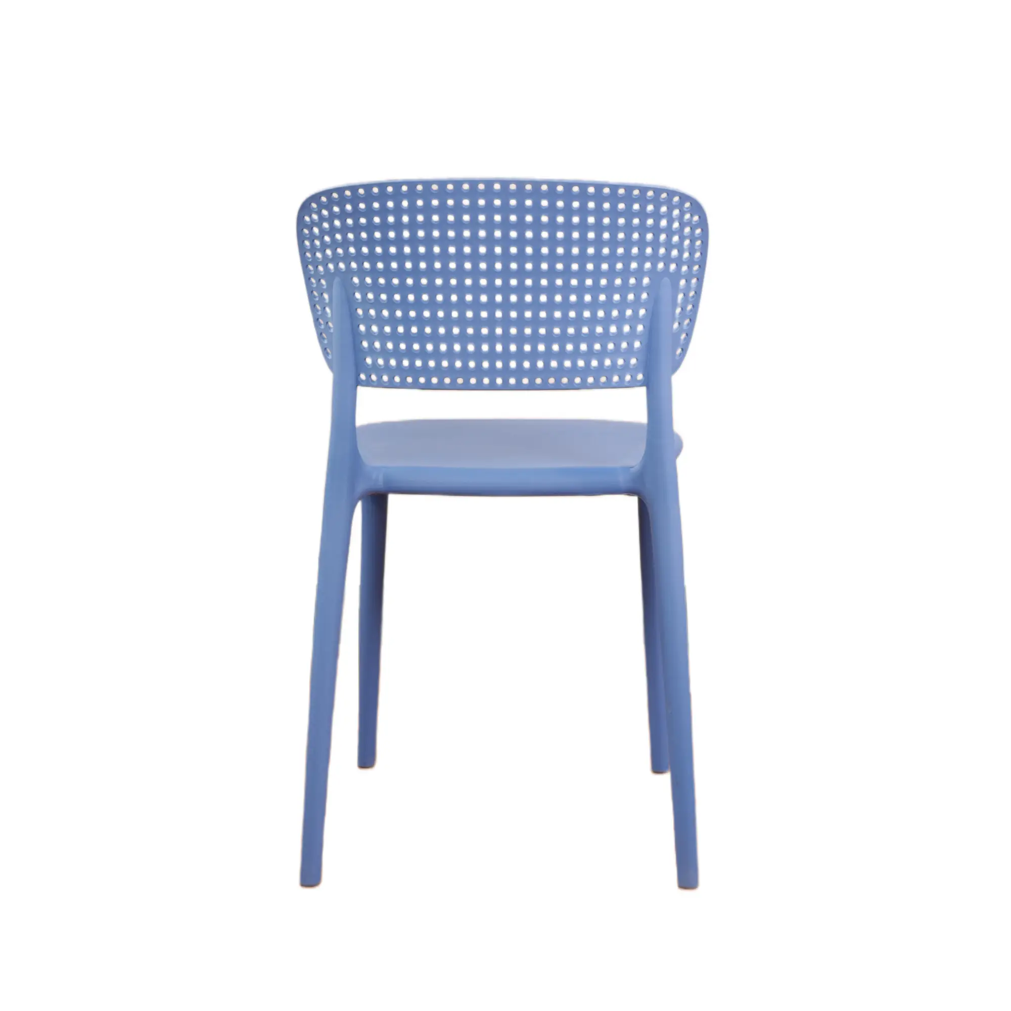 Casper Cafe Chair for Cafeteria | Armless Chair | Accent Chair for Living Room, Home, Balcony, Bedroom, Cafe, Restaurant and Hotels | 3- Year Warranty | Set of 6 | Plastic