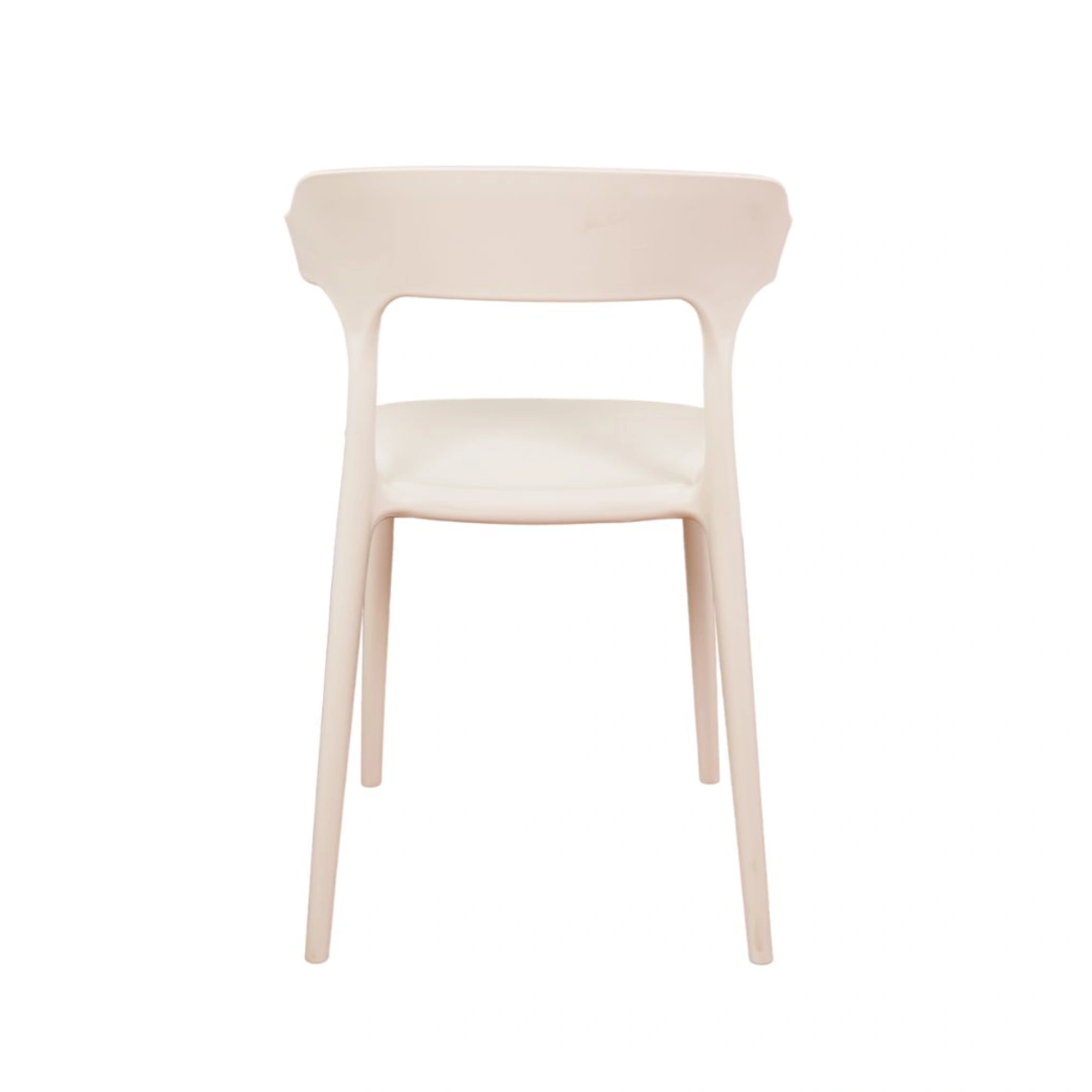 Cafe Chairs Arm Chair | Accent Chair for Indoor & Outdoor Use | Living Room, Home, Balcony, Bedroom, Cafe, Restaurant and Hotels | 3-Year Warranty | Set of 1 | Plastic