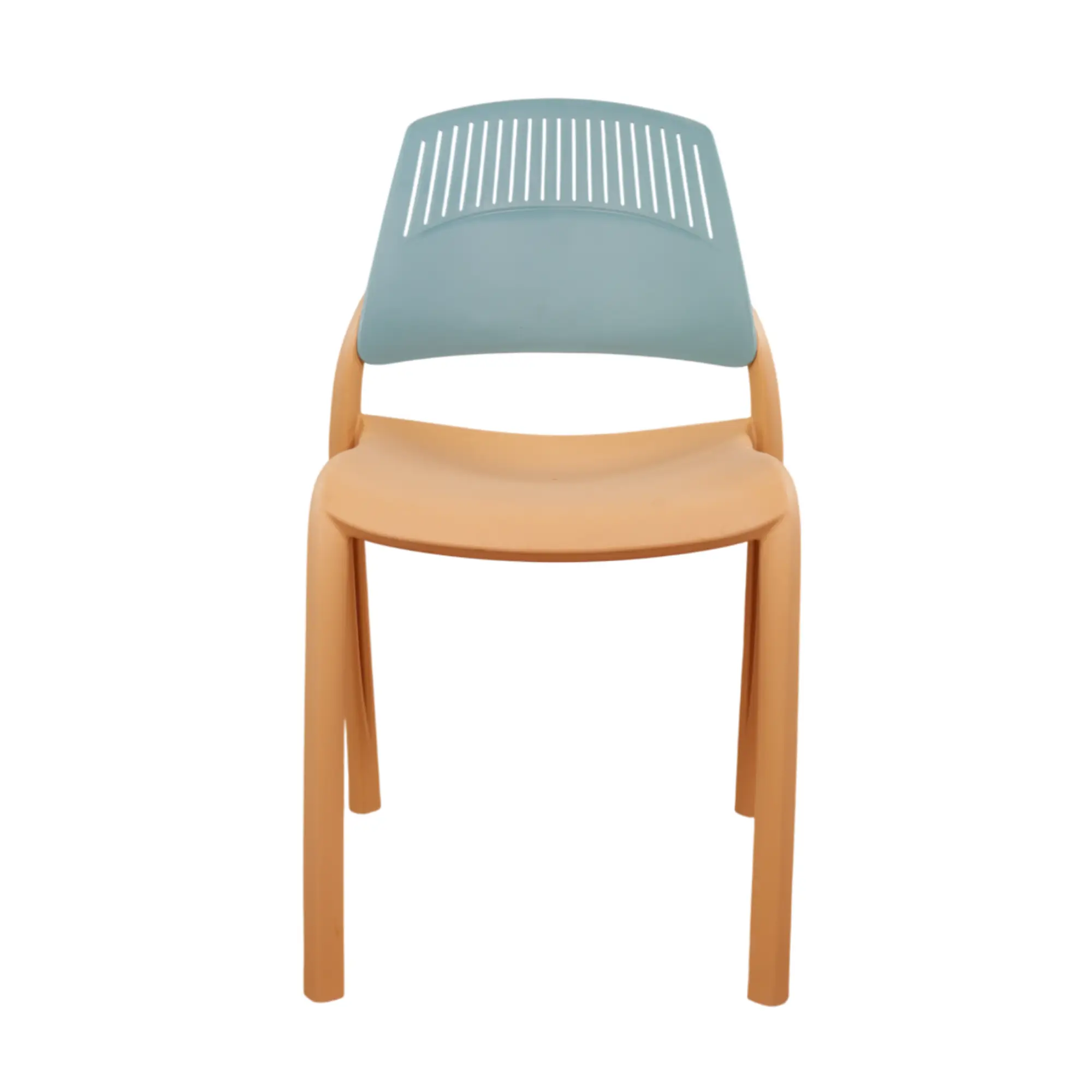 Riviera Cafe Chairs ( Set of 2)| 3 Year Warranty | 120KG Capacity | Full PP Plastic Stackable Chair | Indoor Outdoor Dining Balcony Garden Restaurant Chair