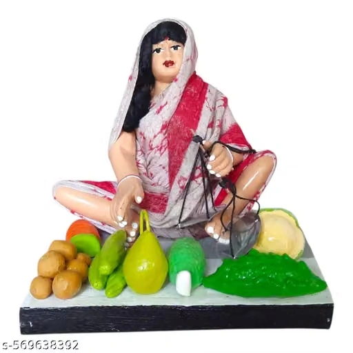 Krishnanagar Handmade Clay Figurine – Tr...