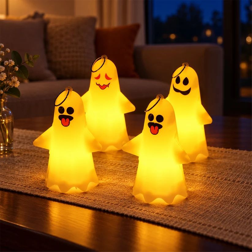Cute Ghost LED Night Lamps with Hanging...
