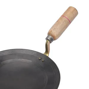 Vismays Smooth Edge Pure Iron Tawa Metal Spoon Friendly Roti