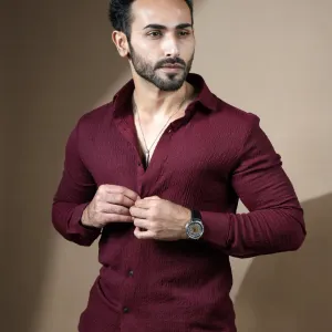 Bluecorp Enterprise Classic Polycotton Solid Casual Shirts for Men