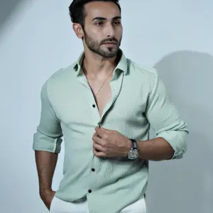 Bluecorp Enterprise Classic Polycotton Solid Casual Shirts for Men