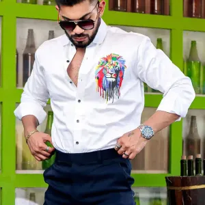 Bluecorp Enterprise Men Cotton Regular F...