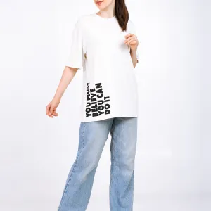 Women Oversized Bamboo T-Shirt – Soft, B...