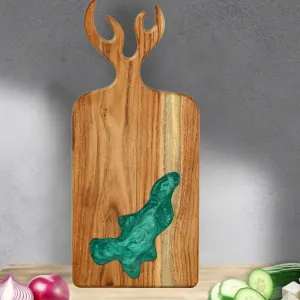 Decorative Acacia Wooden Cutting Board w...