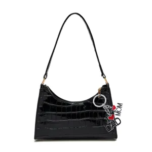 Evordlss I Love Mom and Dad Metal Family Charm Design, Silver and Red (Pack of 1)