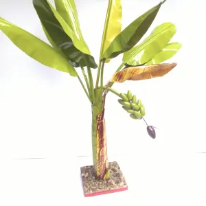 Artificial Banana Tree for Pooja Metal Banana Trees Decoration Set
