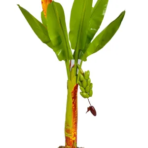 Metal Banana Tree for Pooja Decorative Temple Handicraft